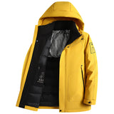 Outdoor Trendy Duck Down Hooded Jacket