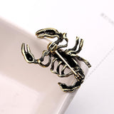 Scorpion Personality Insect Painting Oil Animal Brooch