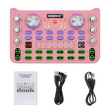 X66 M998 Sound Card for Live Show, KTV Microphone Full Set