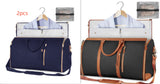 Large Capacity Travel Duffle Bag, Women's Handbag, Folding Suit Carrier, Waterproof Clothes Totes