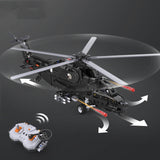 Double Eagle Click C61005 Wuzhi 10 Helicopter Building Blocks, Remote Control Machinery Group, Small Particle Assembled Model Toy