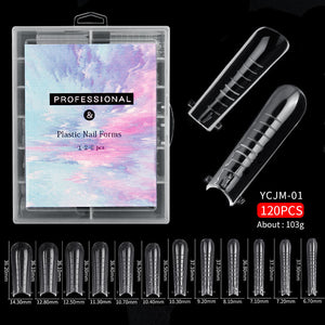 Crystal Nail Extension Mold without Paper Tray Box