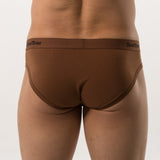 Men's Cotton Stretch, Low Waist Sports Briefs (Pack of 2)