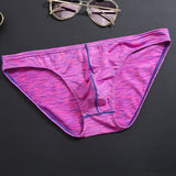 Triangle Cotton Underwear, Summer Colorful, Men's Panties