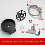 Bar Counter Cup Sink Washer, High-pressure Spray Automatic Faucet, Coffee Pitcher Wash Cup Tool Kitchen