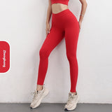 Fashion V-shaped Yoga Pants, INS High Waist Trousers, Hip Lifting Sports Fitness Women's Clothing