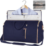 Large Capacity Travel Duffle Bag, Women's Handbag, Folding Suit Carrier, Waterproof Clothes Totes