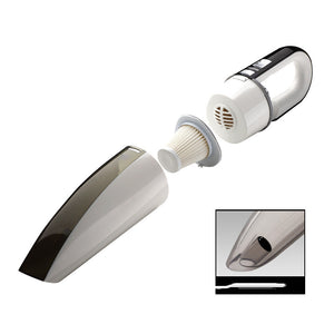 12V Handheld Car High Power Strong Suction Small Mini Plastic Vacuum Cleaner
