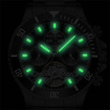 Automatic Green Water Ghost, Hollow Mechanical Luminous Watch