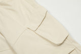Men’s Loose Cargo Trousers – Knee Pleated Fashion Streetwear Pants