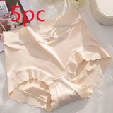 Satin Seamless Soft Fabric Underwear