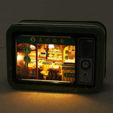 DIY Cabin, Miniature Iron Box Model Toy