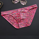 Triangle Cotton Underwear, Summer Colorful, Men's Panties