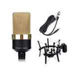 Wired Condenser Microphone Singing Recording Live Broadcast Equipment