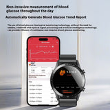 GT3 Non-invasive Uric Acid Blood Lipid Body Fat Heart Rate Measurement BP Blood Oxygen Call Sports Smartwatch