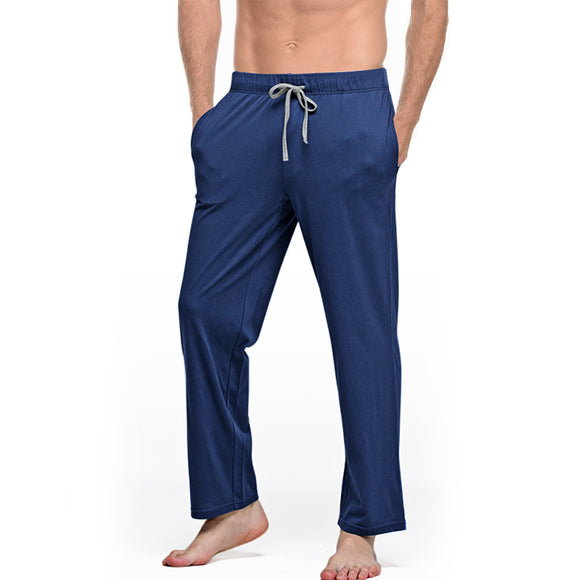 Casual Pants, Cotton Solid Color Pyjamas (Pack of 2)