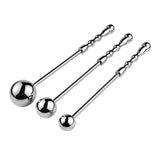 Stainless Steel Butt Plug, Hand Tapping Jewel