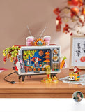 Small Particle Flower Pot, Block Toy