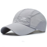 Men’s Outdoor Sun Visor Baseball Cap with Quick-dry Mesh