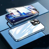 Double-sided Magnetic Glass Mobile Phone Case, Full Body Protection