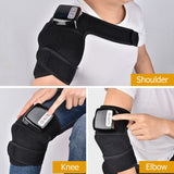 Electric Infrared Heating Knee Massager Wrap, Elbow Joint Support Vibration Physiotherapy Device