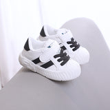 Toddler Anti-kick Casual Shoes for Boys & Girls – Soft Sole PU Sneakers
