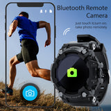Outdoor Fitness Bluetooth Smartwatch – Heart Rate & Activity Tracking