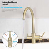 Kitchen Hot & Cold Faucet – Vegetable Washing Sink Mixer Tap