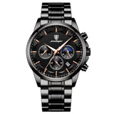 Sports Men's Multifunctional, Waterproof Quartz Watch