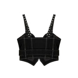 Women's Cross Denim Camisole Slimming Belt