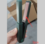 Lightweight Hair Straightener, Mini Ceramics Hair Curler, 3 Constant Temperature Portable Flat Iron, Travel Essentials