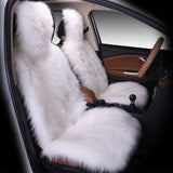 Winter Plush Car Seat Cover Set – Universal All-inclusive Three-piece Cushion