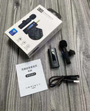 Collar Clip Outdoor Video Recording Wireless Microphone