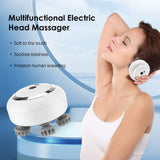 Rechargeable 3-Speed Infrared Scalp Head Massager – Relaxation & Stress Relief
