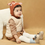 Middle and High Tube, Cartoon Children's Terry Socks