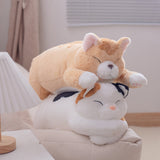 Cat Face Pillow Doll Toy