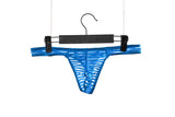 Men's T-shaped Underwear, Breathable Low Waist U Convex Panties (Pack of 2)