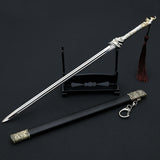 Shaoshi Kiss Neck Sword Collectible – All-metal Zinc Alloy Decorative Weapon Model Ornament