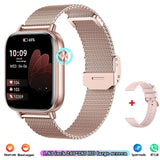 Smartwatch with Pedometer, Heart Rate Monitor, Bluetooth Calling, and 1.69" Touch Display Smart Bracelet