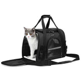 Soft Dog Cat Carrier, Foldable Portable Bag Pet