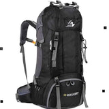 60L Waterproof Cam Travel Bag, Hiking Climbing Backpack