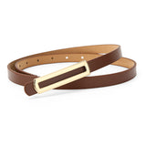 Simple Wild Candy Color Women's Belt