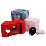 Creative Eternal Rose Box, Soap Flower Jewelry Ring Necklace Storage Case, Valentine's Surprise Gift
