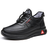 Fleece-lined, Thickened, Warm and Anti-slip Cotton Shoes for the Elderly