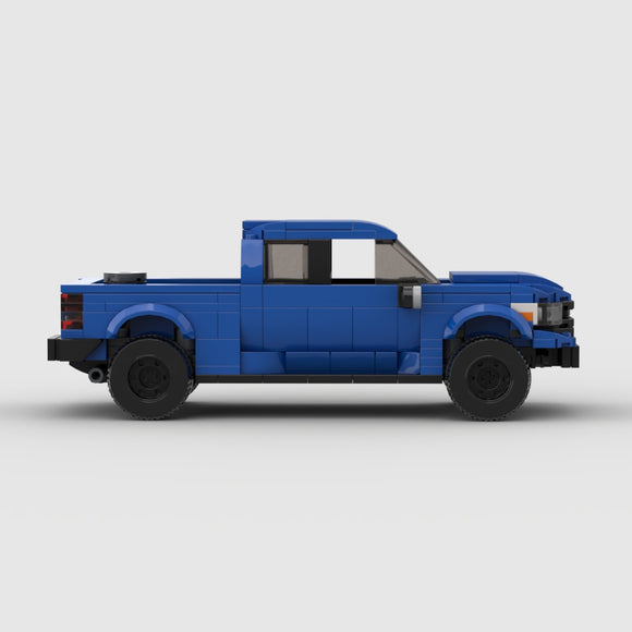 Off-road Pickup Truck, Assembled Building Block Toy Set