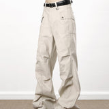 American High Street Washed Pants, Distressed Overalls
