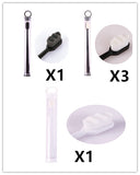 Ultra-fine Super Soft Bristle Deep Cleaning Brush, Oral Teeth Care Cleaning Travel Tool