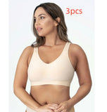 Large Size Light Version Vest, Solid Color Base Polyester Brassiere