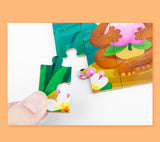 Wooden Children's Educational 24-piece Jigsaw Toy