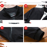 Men's Plus Size Polyester Jacket